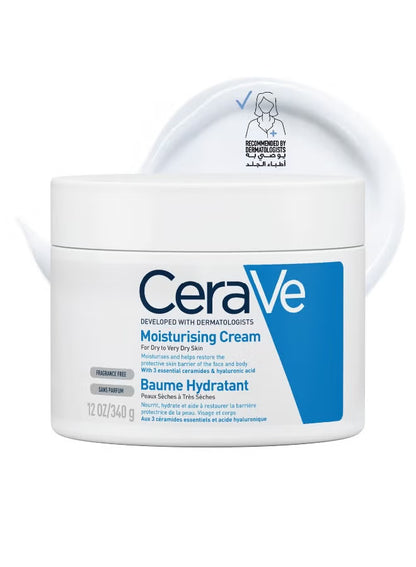 Moisturizing Cream For Dry Skin With Hyaluronic Acid - 340grams